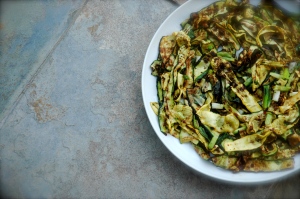 Grilled Courgette Salad with Mint, Chilli, and Lemon